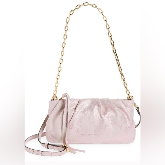 NWT Aimee Kestenberg Charismatic Leather Crossbody Bag - Picture 1 of 9